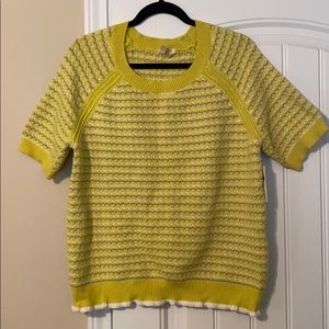 COPY - Anthropologie short sleeve sweater XL